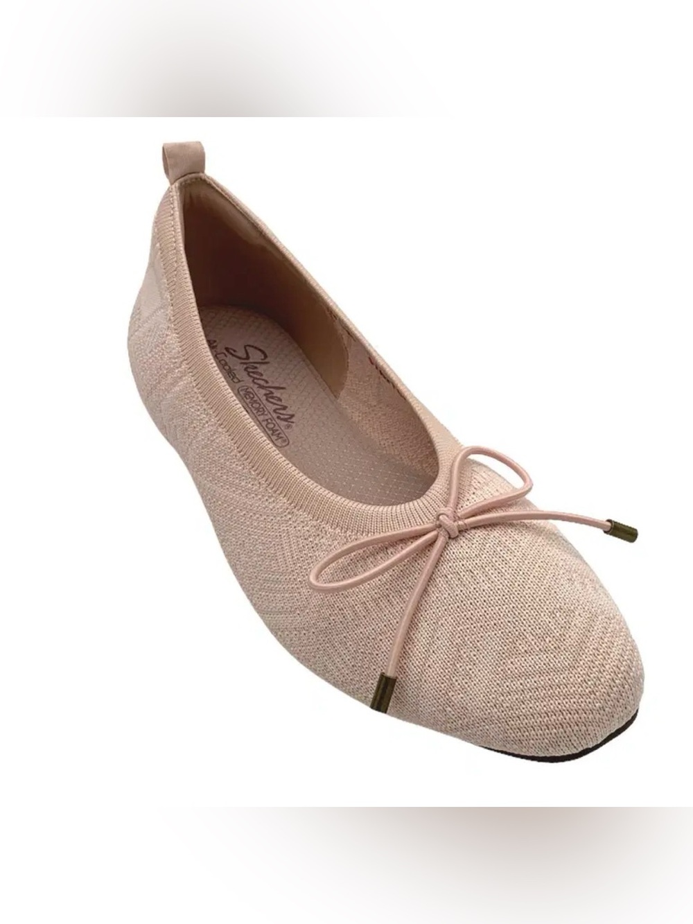 NWT Skechers Cleo Snip Knit Vegan Skimmers Sweet Class Size 9